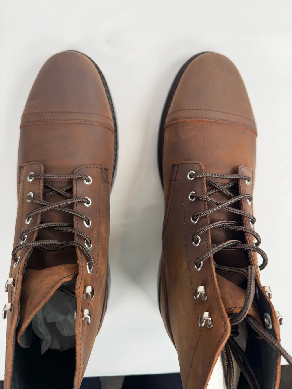 Thursday Boot Co. Men’s Arizona Captain Boots Size 11 Brown Cap Toe Boots